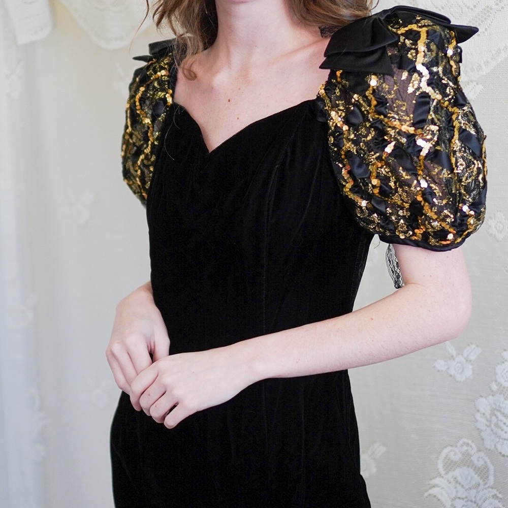 80s Super Puff Dress